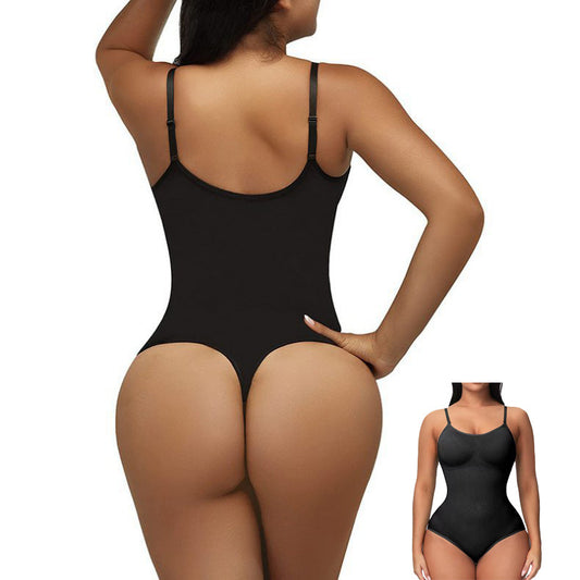 Women’s Suspender Jumpsuit — Slimming Seamless Body-Shaping Bodysuit